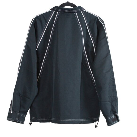 Shoreline Sportswear Black White Striped Jacket - Picture 2 of 16